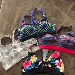 Four (4) Victoria’s Secret Sports Braa